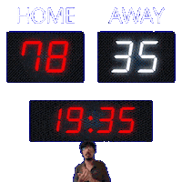 35 Away Sticker