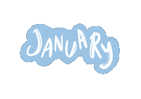 Month January Sticker