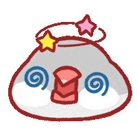 Dizzy Sticker by Dream Hugo