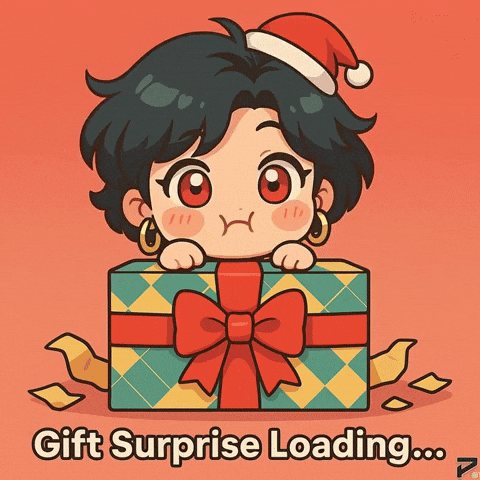 Peeking Out Christmas Eve GIF by Persona