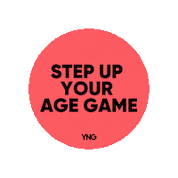 yng-official birthday age step up longevity Sticker