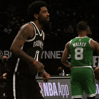 Excited Kyrie Irving GIF by Brooklyn Nets