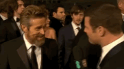 willem dafoe laugh GIF by BAFTA