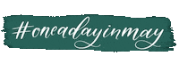 Oneaday Sticker by Green Country Creative