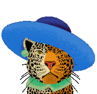 bananapintada fashion leopard onca oncapintada Sticker