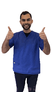Well Done Thumbs Up Sticker by Dr.Motox