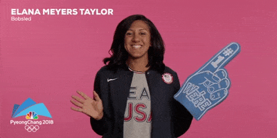 excited pyeongchang 2018 GIF by NBC Olympics
