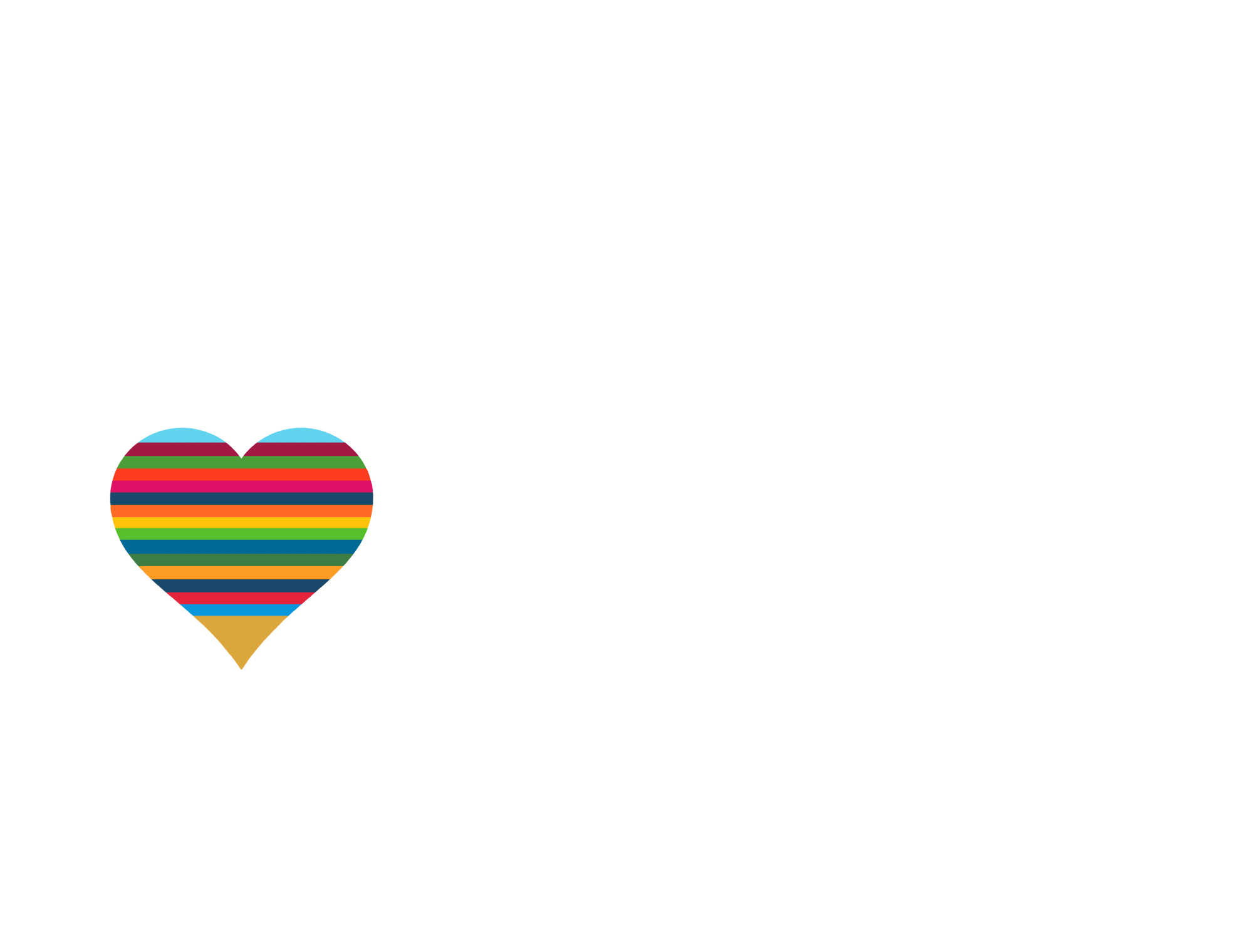 Heart Sticker by Kartverket