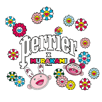 Murakami Sticker by Perrier