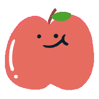 Food Smile Sticker