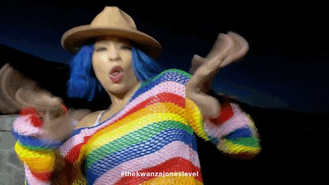Bye Bye Pointing GIF by Kwanza Jones