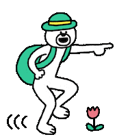 Run Running Sticker by takadabear