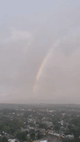 Double Rainbow Shines Over the Bronx