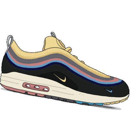 Shoes Running Sticker