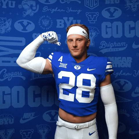College Football Go Cougs GIF by BYU Cougars