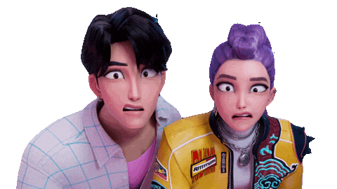 Jinu Sticker by NETFLIX