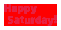 Happy Saturday Sticker by von Mende Marketing