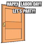 Labor Day Party Sticker by Magic Eden