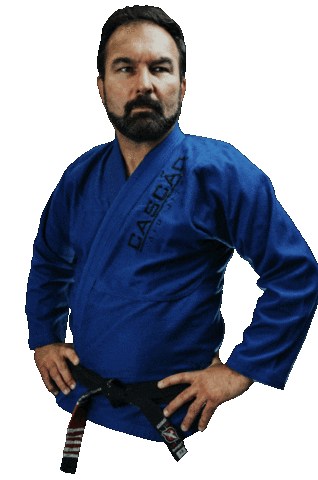 Black Belt Man Sticker by Cascao Jiu Jitsu