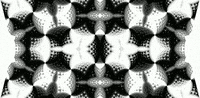 anniemuse black and white abstract mask bw GIF