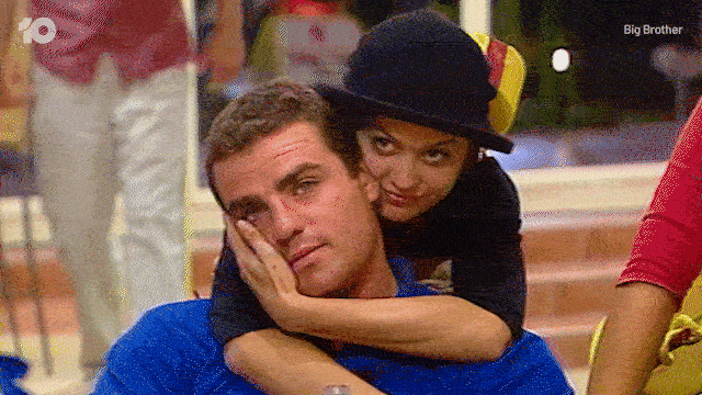 Hug GIF by Big Brother Australia