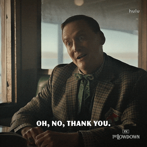 No Thank You GIF by FX Networks