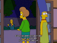 sneaking marge simpson GIF