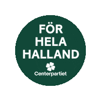 Halland Sticker by Centerpartiet