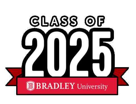 Classof2025 Sticker by Bradley University