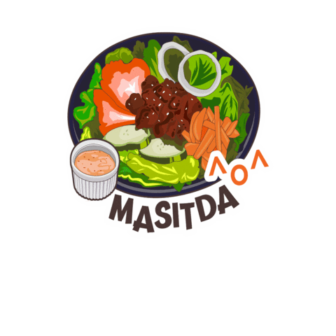WendysPH salad kimchi kfesta wendysph Sticker