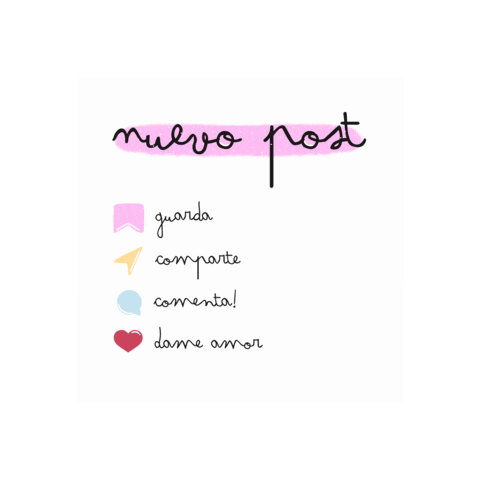 Post Pastel Sticker