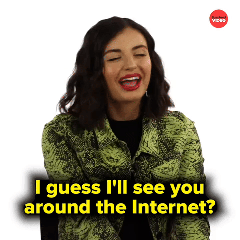See you on the Internet?