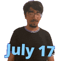 17 July Sticker