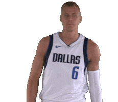 Kristaps Porzingis Nba Sticker by Dallas Mavericks