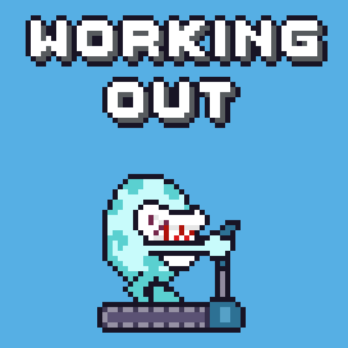 Loop Workout GIF by Potatozzz by 9GAG