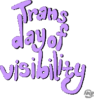Trans Day Of Visibility Love Sticker by Amor Design Studio