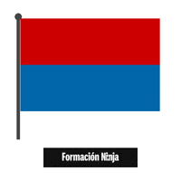 Las Palmas Flag Sticker by Formación Ninja