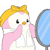Girl Pink Sticker by Pudgy Penguins