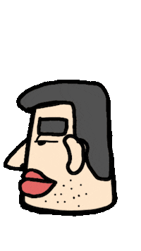 Serious Face Sticker