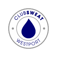 clubsweat logo sculpt clubsweat clubsweatwestport Sticker