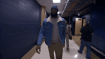 lebron james walking GIF by NBA