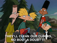 hey arnold nicksplat GIF