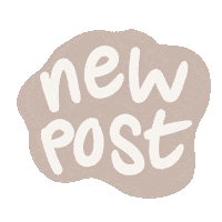 New Post Click Sticker