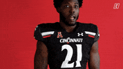 University Of Cincinnati Reaction GIF by Cincinnati Bearcats