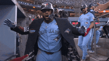 High Five Home Run GIF by Toronto Blue Jays