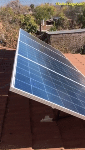 SolheCargaSolar energia solar solarenergy solar panels paneles solares GIF