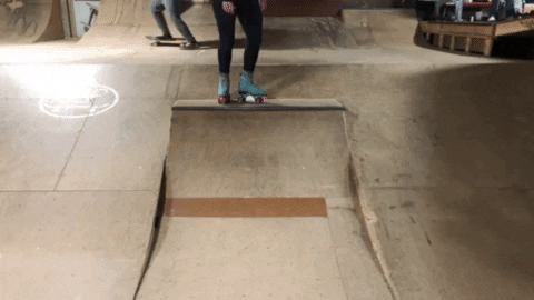 ChicksInBowls giphygifmaker rollerskate rollerskating cibcrew GIF