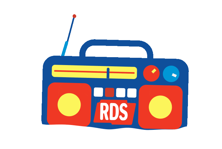 Radio Stereo Sticker by RDS 100% Grandi Successi