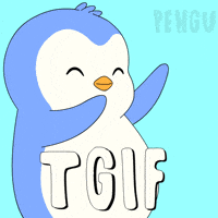 Happy Day Off GIF by Pudgy Penguins
