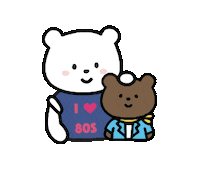 happy friends Sticker by FLUFFY HOUSE